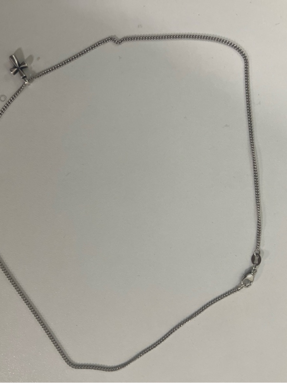 James Avery Silver Cross Necklace
